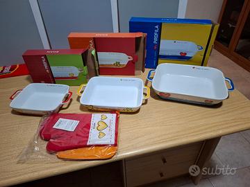 EGAN - 3 PIROFILE CAMPO DI FIORI + GUANTI FORNO