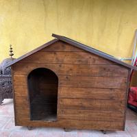 Cuccia cane XXL in legno da esterno