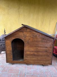 Cuccia cane XXL in legno da esterno