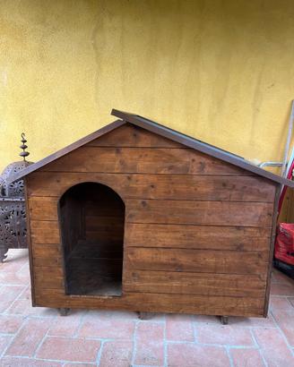Cuccia cane XXL in legno da esterno