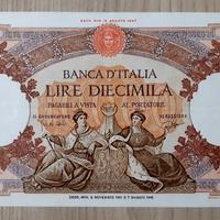 Banconota 10.000 Lire Regine del Mare, 02/11/1961.
