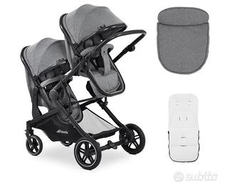 Passeggino gemellare/fratellare