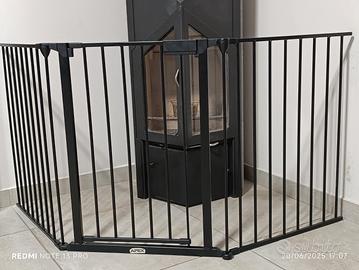 cancelletto protezione stufa