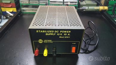 Alimentatore ZETAGI 1210-1 10A 13 v. per Radio CB