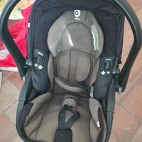 Ovetto reclinabile evoluna i-size con base isofix 