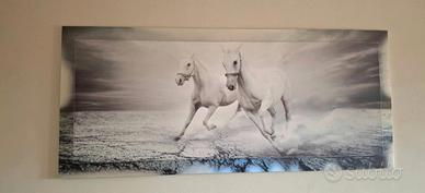 Quadro/stampa con cavalli