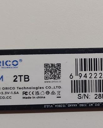 SSD 2TB M.2 2280 SATA III