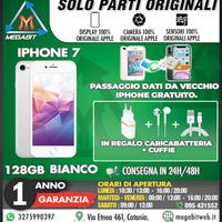 Iphone 7 128gb bianco - totalmente originale