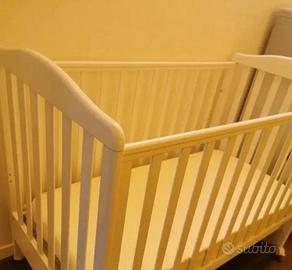 Culla modello azzurra design in legno