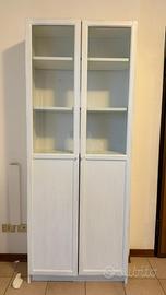 Mobile legno ikea vetrina