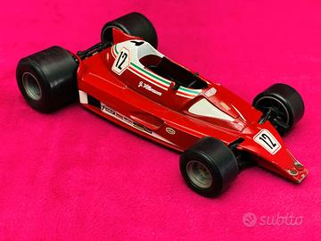 Polistil Ferrari 312 T2 Gilles Villeneuve Rosso  