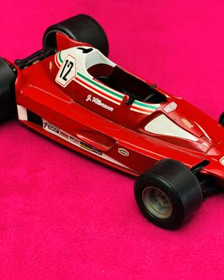 Polistil Ferrari 312 T2 Gilles Villeneuve Rosso  