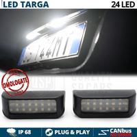 Placchette Luci Targa LED Per OPEL Omologate 6500K