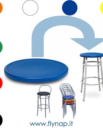 Sedili fondello ricambio sedia sgabello PLASTICA