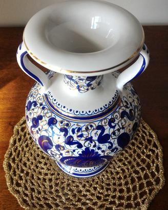 Vaso ceramica e oro zecchino Melandri