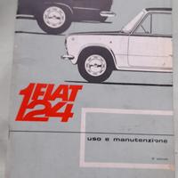 libretto d'uso Fiat  124