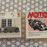 Cartoline macchine e moto da collezione