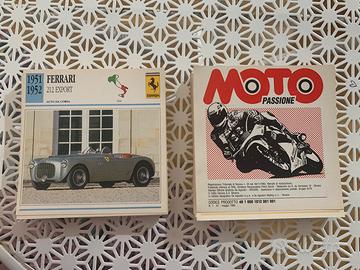 Cartoline macchine e moto da collezione