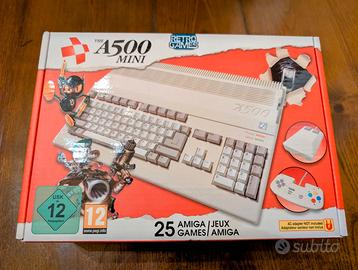 Amiga 500 mini A500 retro console - Nuova