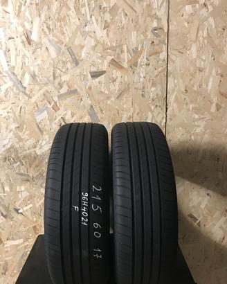 2 GOMME 215 60 17 BRIDGESTONE T005