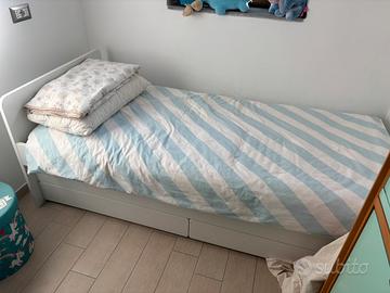 Letto Slakt IKEA con due materassi inclusi