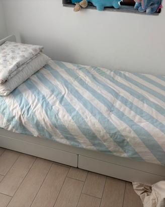 Letto Slakt IKEA con due materassi inclusi