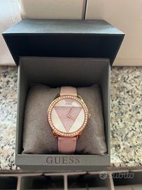 Orologio elegante donna, color rosa e oro