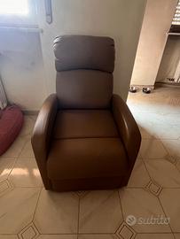 Poltrona relax reclinabile elettrica cribel
