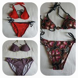 set 3 bikini a triangolo