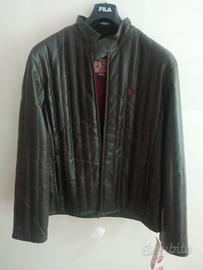 Giubbotto in pelle Ferrari 