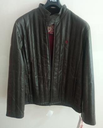 Giubbotto in pelle Ferrari 