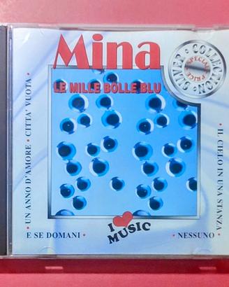 MINA "LE MILLE BOLLE BLU" CD Audio