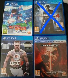  GIOCHI PS4: UFC3 - TEKKEN 7- CAPT. TS.