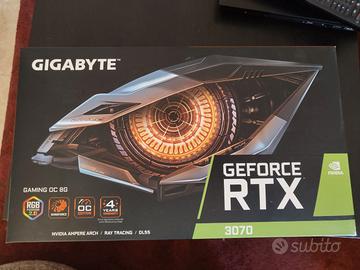 GPU RTX 3070 Gigabyte 8GB