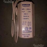 Condensatori mfl-250-4 4mf 250v comar nuovi