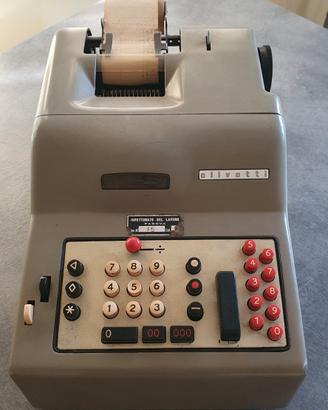 Calcolatrice Olivetti Divisumma14 funzionante 1949