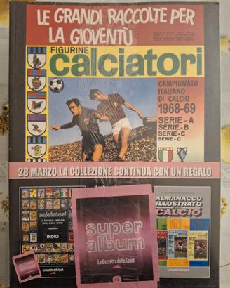 Panini - Album calciatori 1968-69 - sigillato