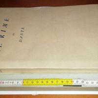 libro Dante RIME collezione Tallone Parigi 1942