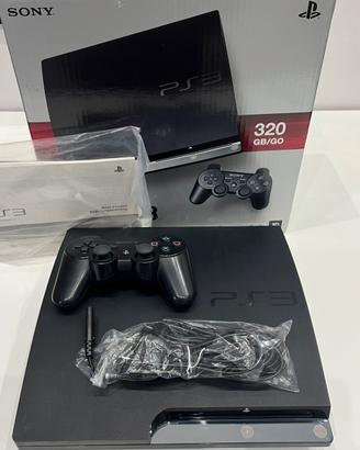Sony Playstation 3 PS3 nera console originale box
