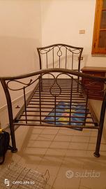 letto in ferro battuto 