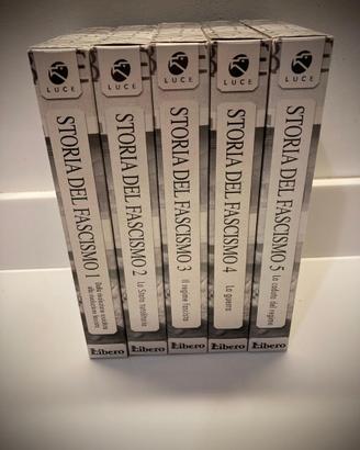 “Storia del Fascismo” – 5 rare videocassette VHS