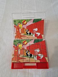 Cubo puzzle vintage Clem Toys