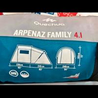 Tenda Quechua Arpenaz 4.1 family 