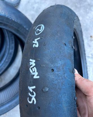 2 treni di pirelli sbk slick sc1 125/70 200/65