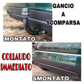 GANCIO TRAINO INSTALLAZIONE E COLLAUDO IMMEDIATO