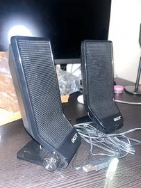 Acer predator 2.0 casse altoparlanti nuove per pc