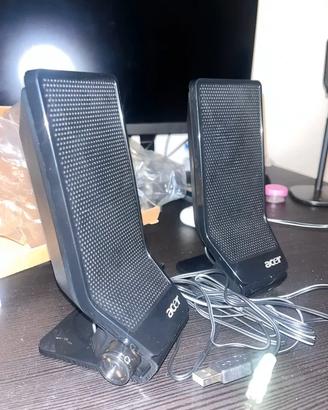 Acer predator 2.0 casse altoparlanti nuove per pc