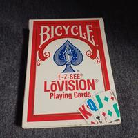 mazzo di carte bicycle lo vision