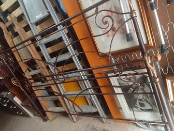 letto in ferro battuto