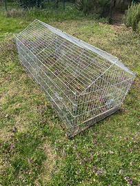 Gabbia da giardino per conigli o galline
